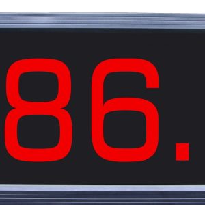 Large, Medium and Small Digital Parameter Display Screen