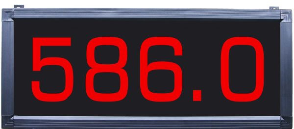 Large, Medium and Small Digital Parameter Display Screen