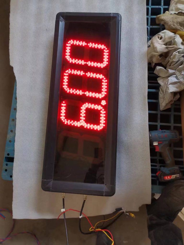 Large, Medium and Small Digital Parameter Display Screen